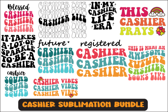 Cashier Svg Sublimation Design Bundle Review