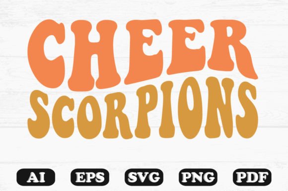 Cheer Co Captain Retro Wavy Svg T-shirt