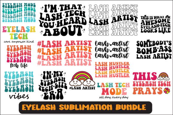 Eyelash Svg Sublimation Design Bundle Review for Real Projects