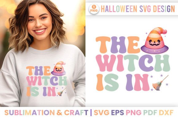 Halloween the Witch is in SVG
