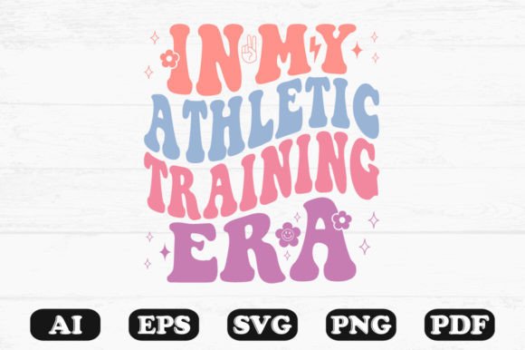 In My Athletic Training Era Retro Wavy S