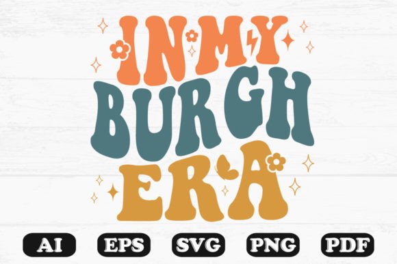 In My Burgh Era Retro Wavy SVG Review for Real Projects