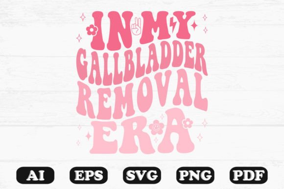 In My Gallbladder Removal Era Retro Wavy