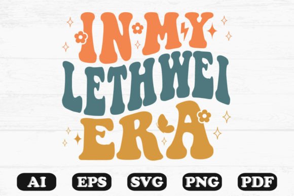 In My Lethe Era Retro Wavy Svg